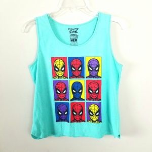 Spider-man Pop Art Tank Top